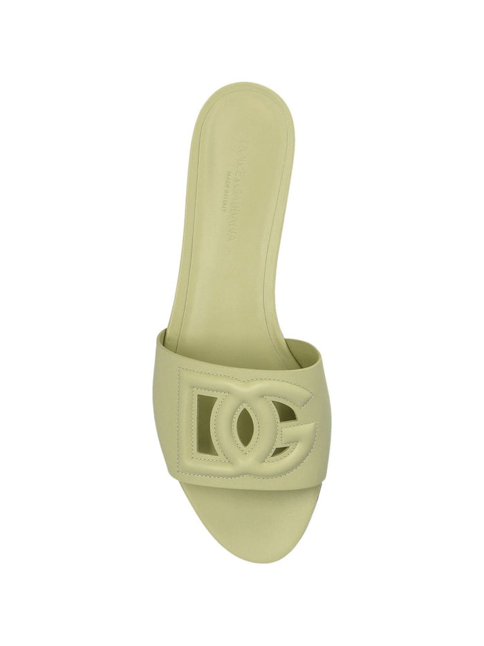 Dolce & Gabbana Sandals Verde Chiaro Leather