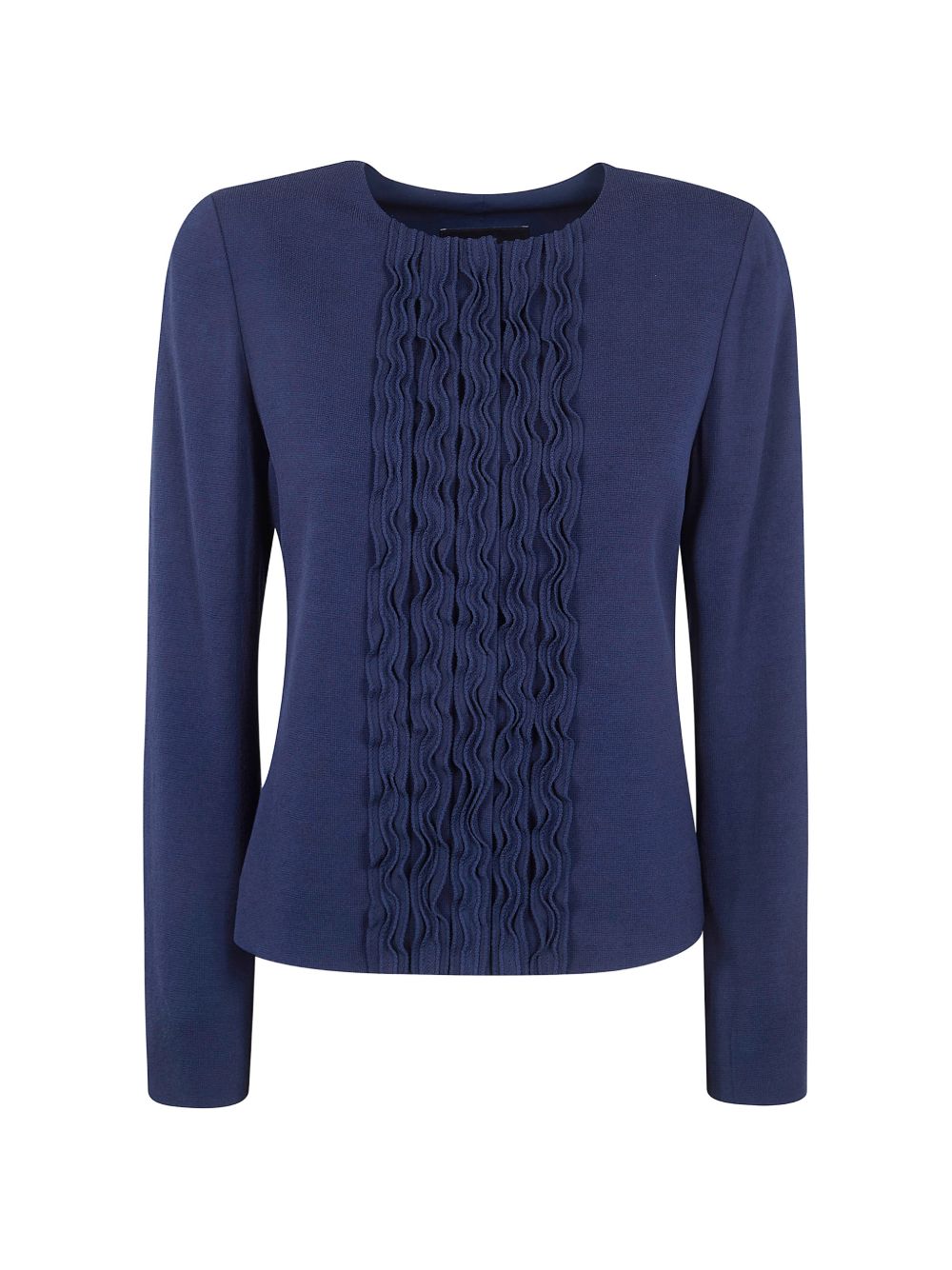 Emporio Armani Jackets Blue Viscose