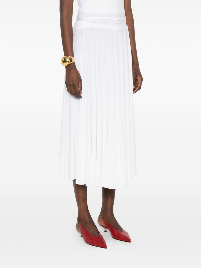 Norma Kamali Skirts White Polyester Elastane