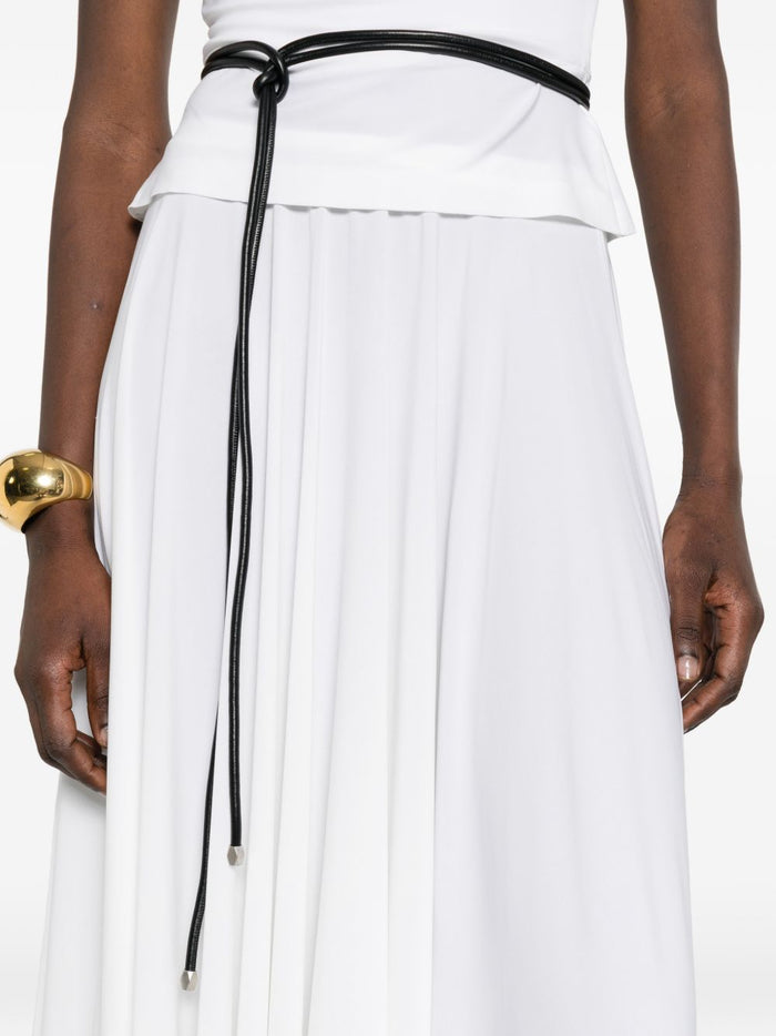 Norma Kamali Skirts White Polyester Elastane