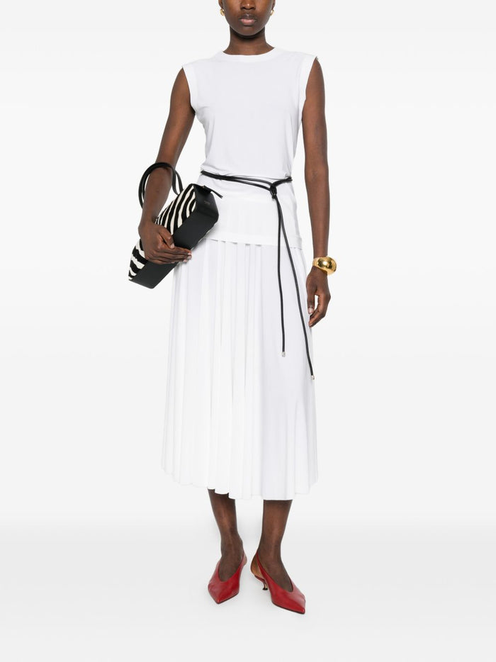 Norma Kamali Top White Polyester Elastane