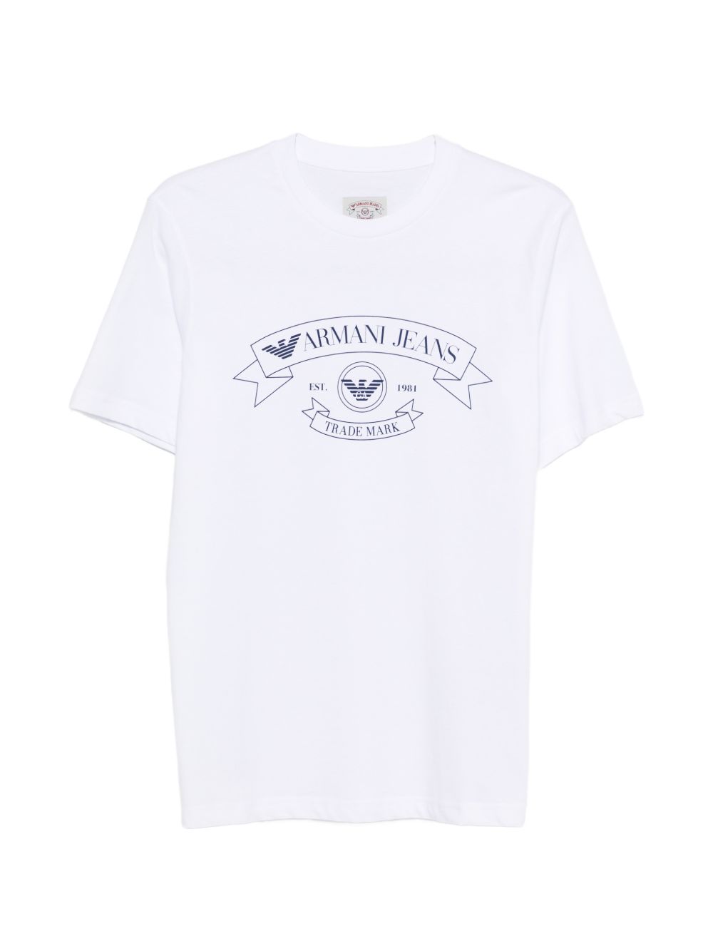 EMPORIO ARMANI CAPSULE T-shirts and Polos White Cotton