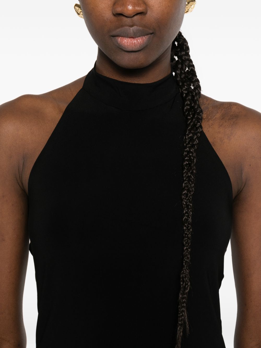 Norma Kamali Dresses Black Polyester Elastane