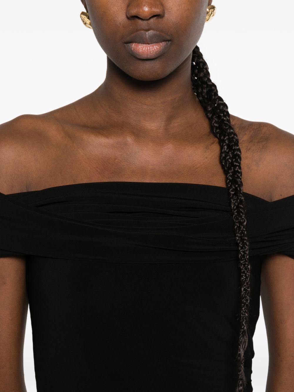 Norma Kamali Dresses Black Polyester Elastane