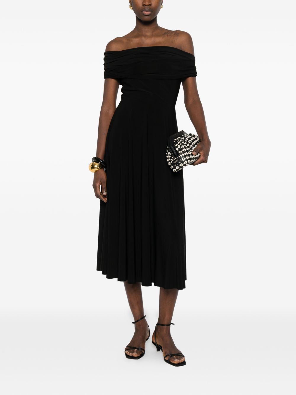Norma Kamali Dresses Black Polyester Elastane