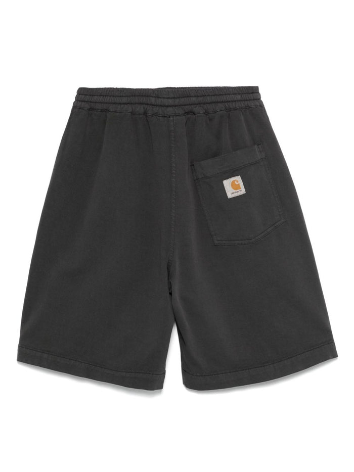CARHARTT WIP MAIN Shorts Grey Lycra 2 % Lyocell 51 Cotton