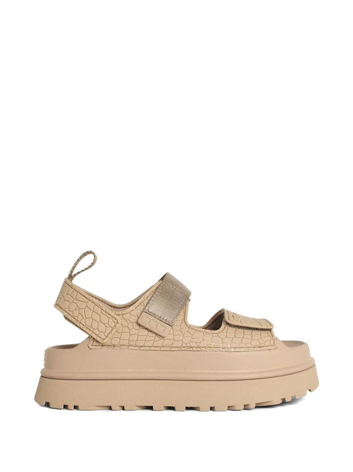 UGG Sandals Beige Outer: calfskin