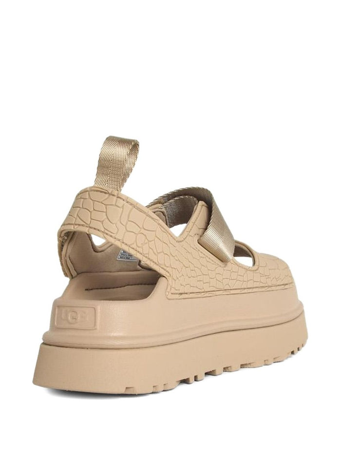 UGG Sandals Beige Outer: calfskin