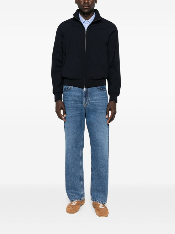 Emporio Armani Shirts Clear Blue Linen