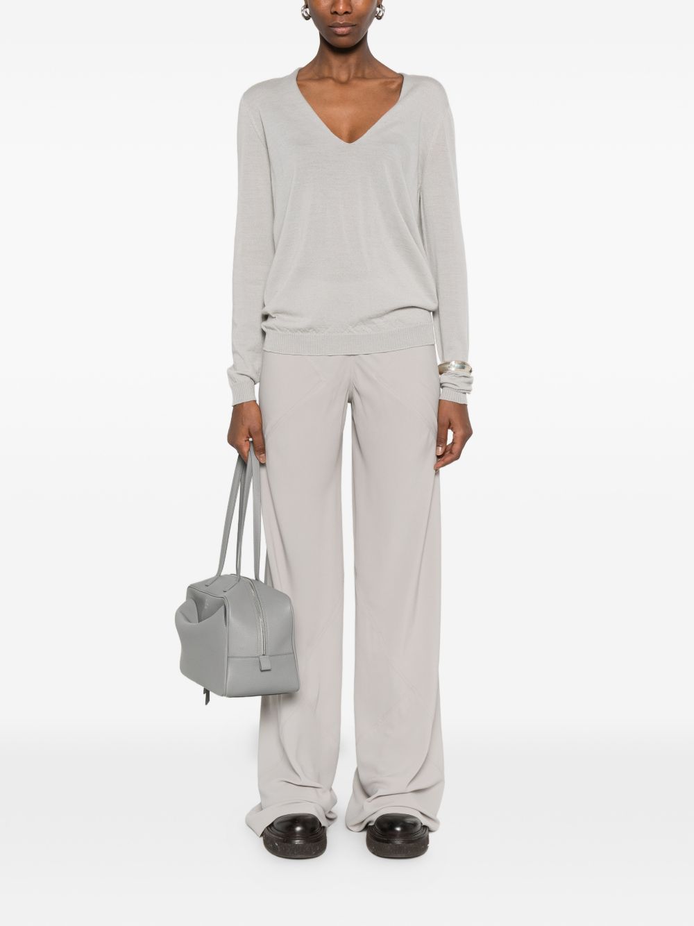 Rick Owens Trousers White