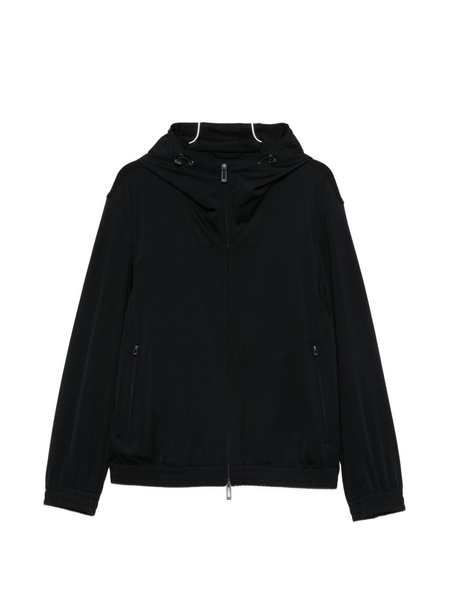 Emporio Armani Nylon hooded jacket