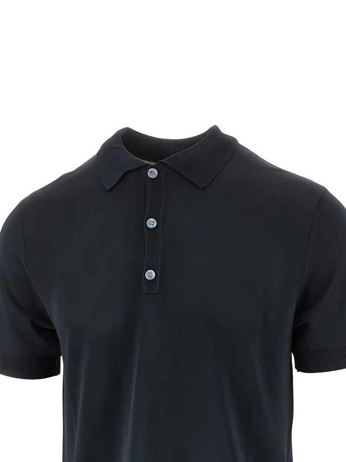 EMPORIO ARMANI EXCLUSIVE T-shirts and Polos Blue Viscose