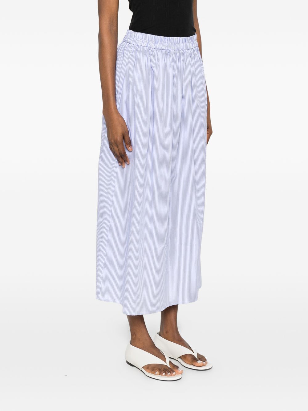 ARCHIVIO 67 Skirts Clear Blue Cotton