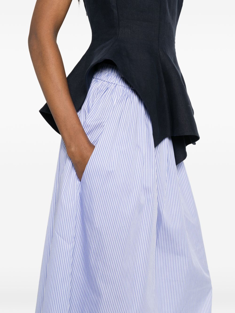 ARCHIVIO 67 Skirts Clear Blue Cotton