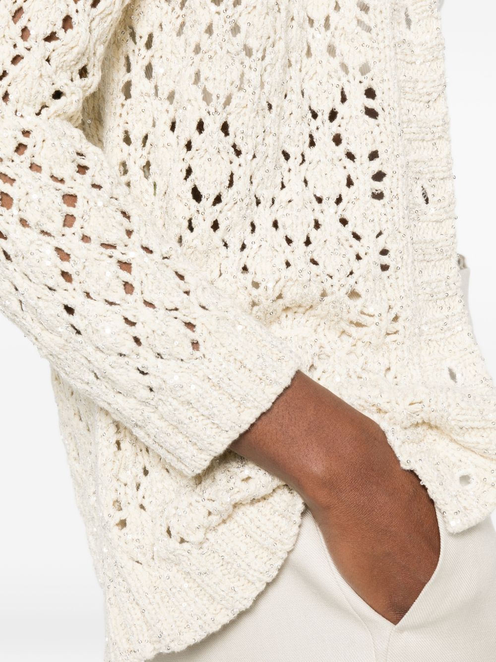 Fabiana Filippi Sweaters White Cotton