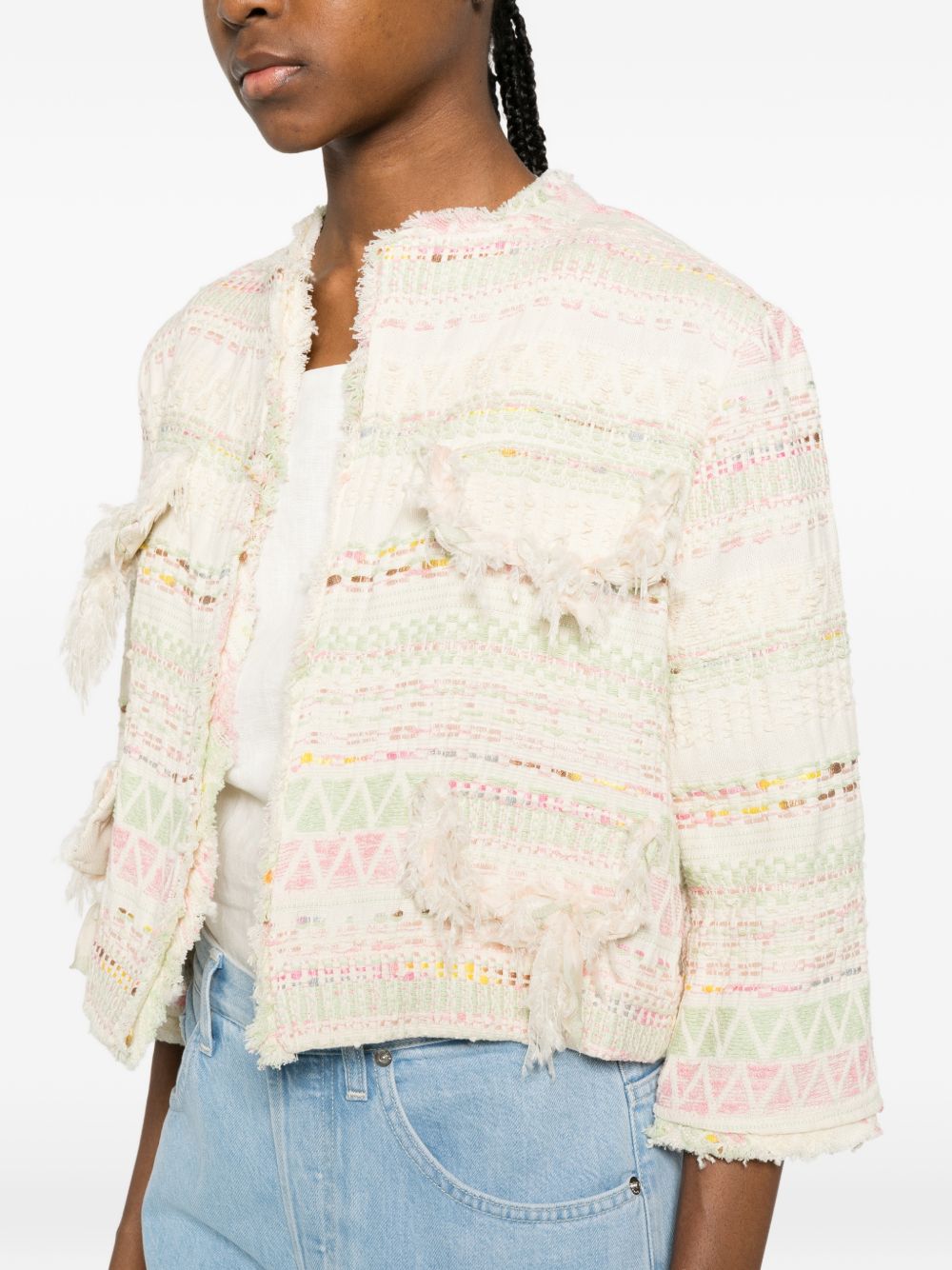BYE Jackets Pink Cotton