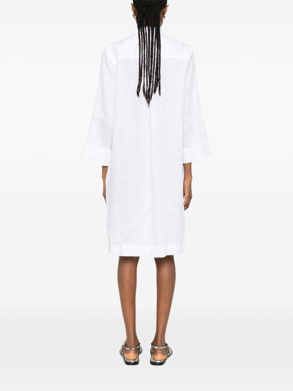 ARCHIVIO 67 Dresses White Linen/flax