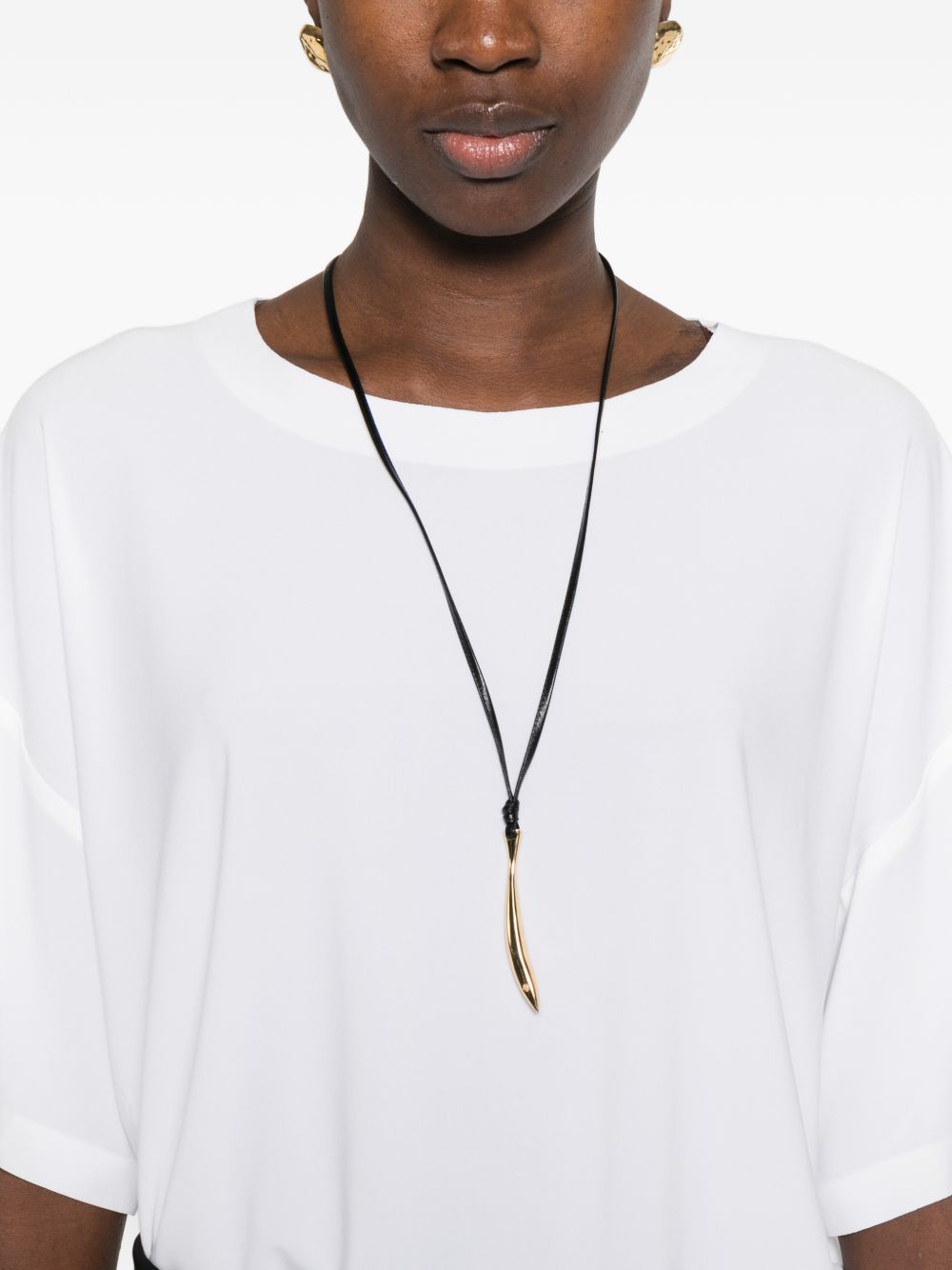 Norma Kamali T-shirts and Polos White Polyester Elastane