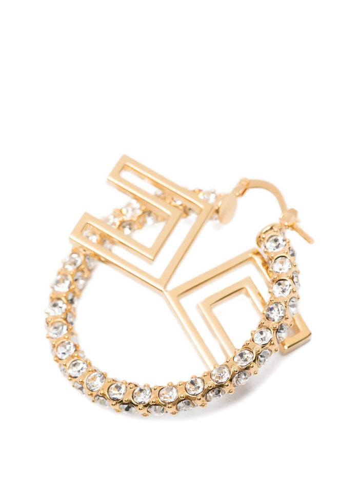 Elisabetta Franchi Bijoux Golden Brass/glass