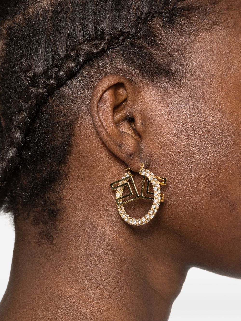 Elisabetta Franchi Bijoux Golden Brass/glass