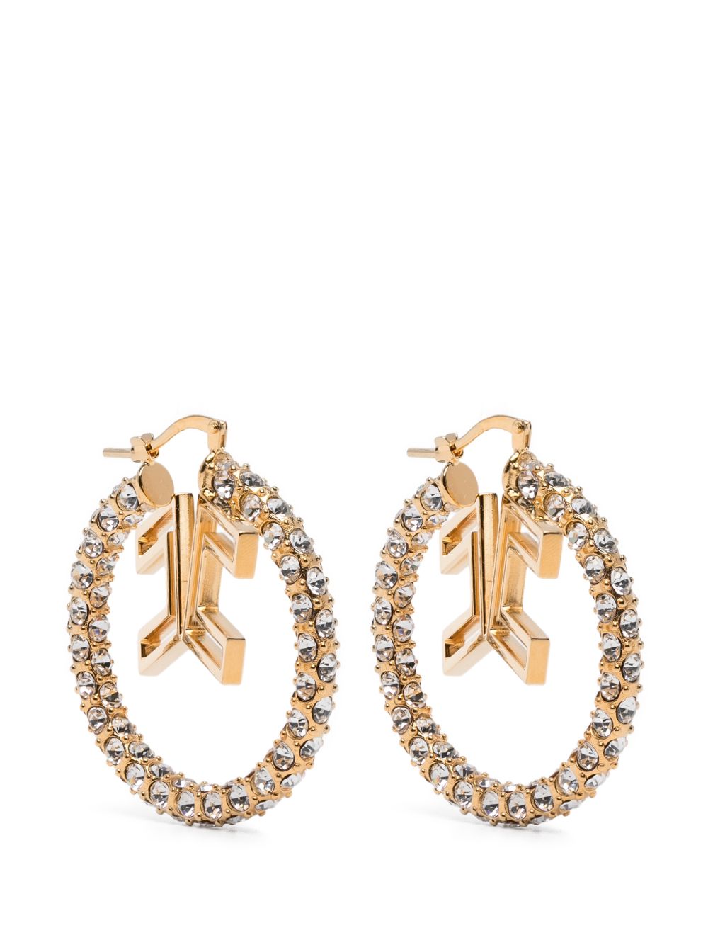 Elisabetta Franchi Bijoux Golden Brass/glass