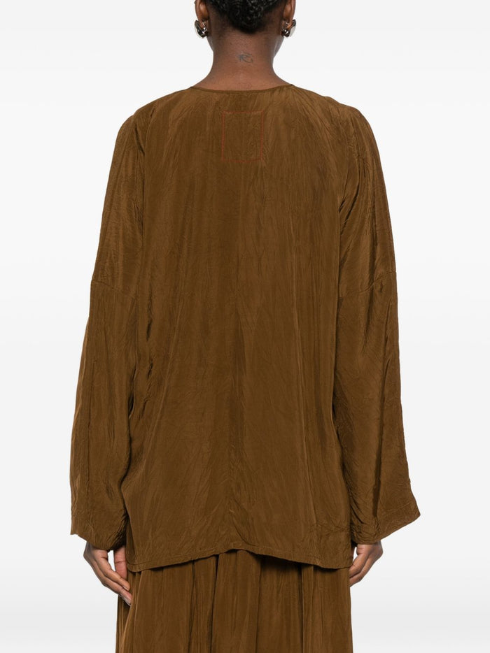 Uma Wang Top Camel Viscose