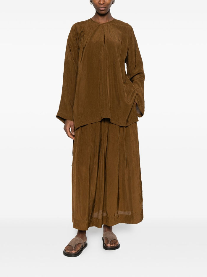 Uma Wang Top Camel Viscose
