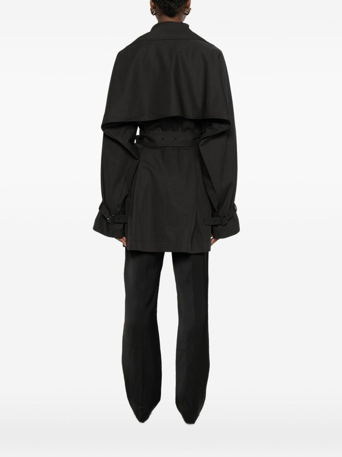 TOTEME MAIN Coats Black Organic Cotton