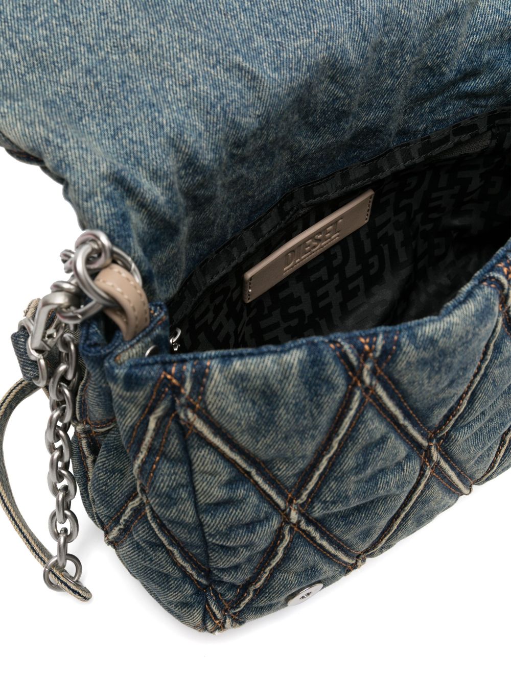 Diesel Bags Clear Blue Cotton