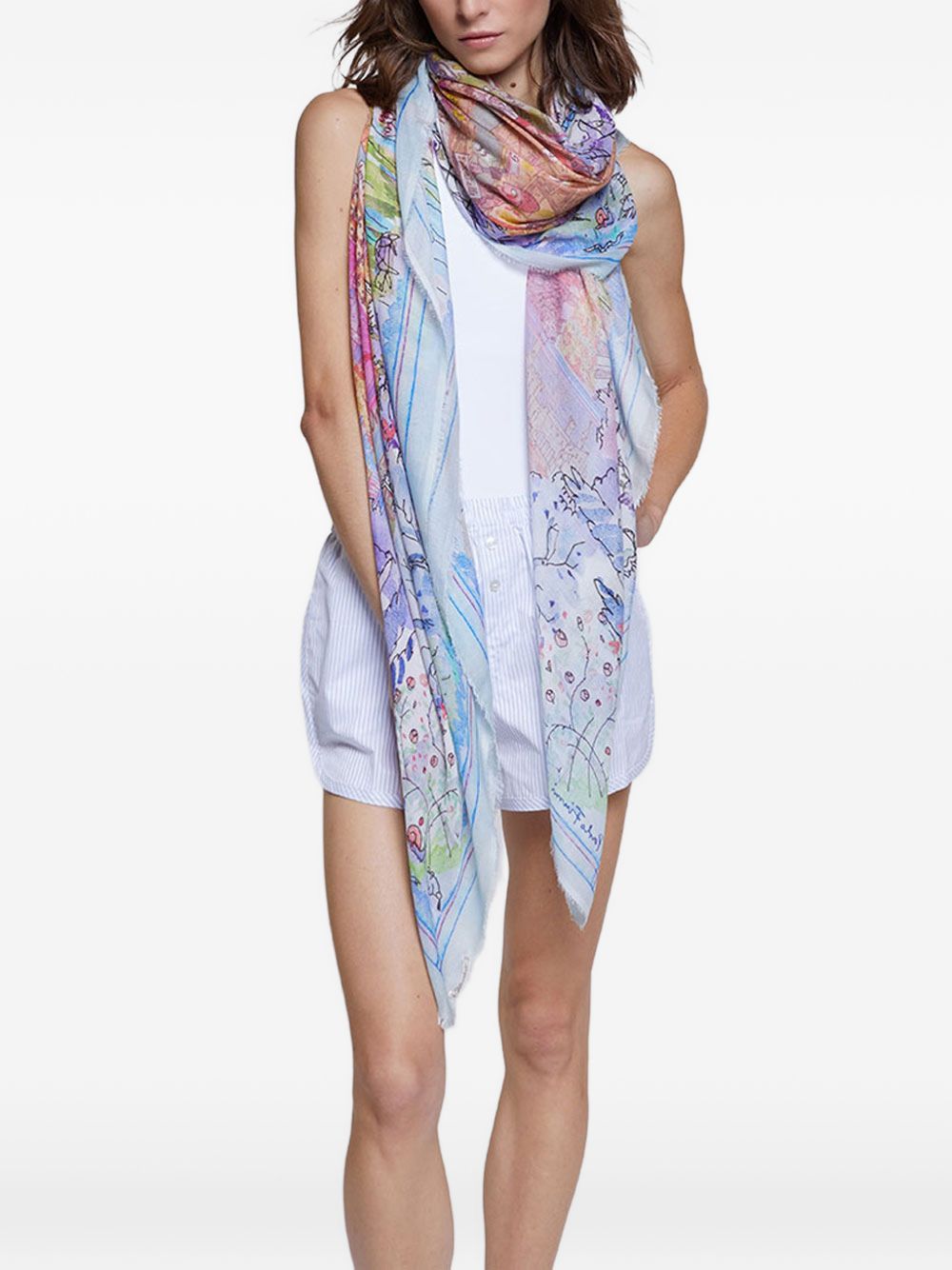 Faliero Sarti Scarfs Multicolour Modal