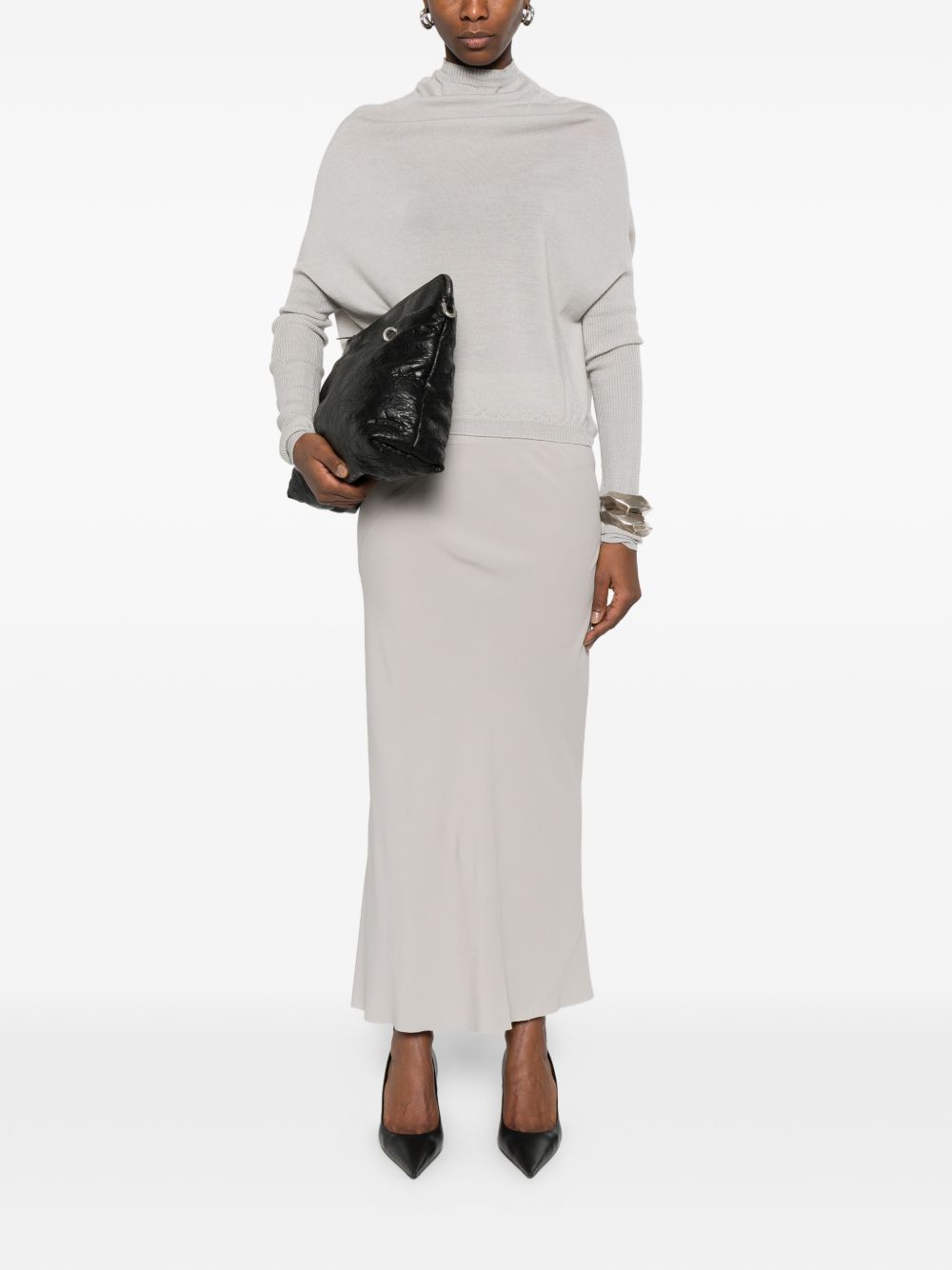Rick Owens Skirts White Cotton