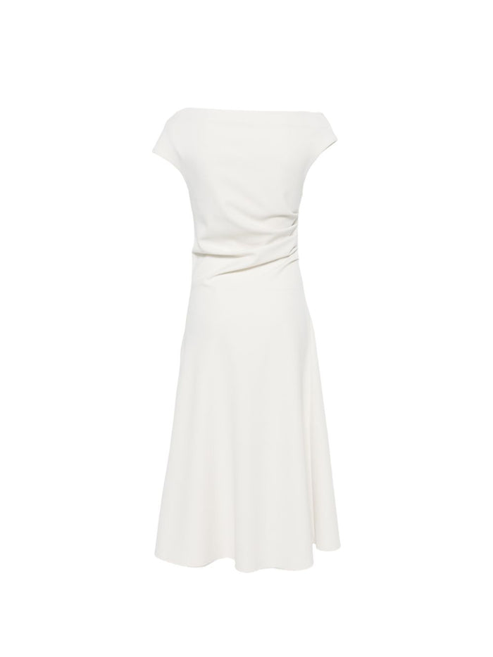 Parosh Dresses Cream Elastane