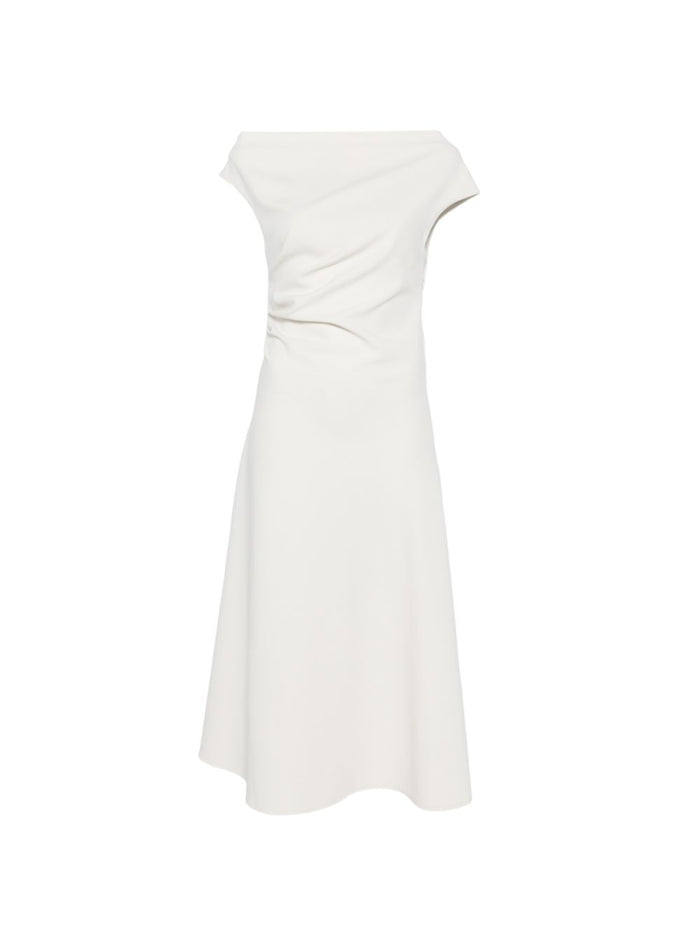 Parosh Dresses Cream Elastane