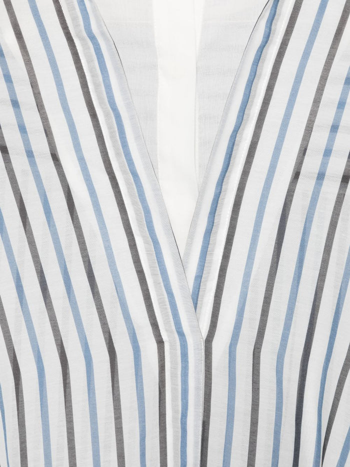 Semicouture Shirts Blue Cotton
