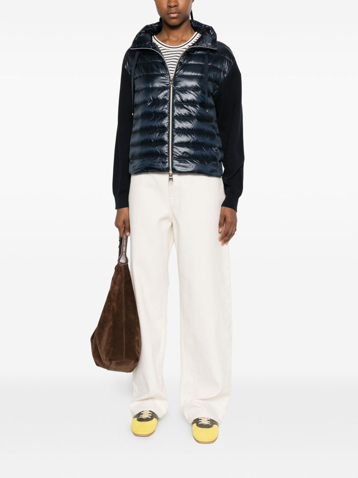 Herno Coats Blue Goose Feather