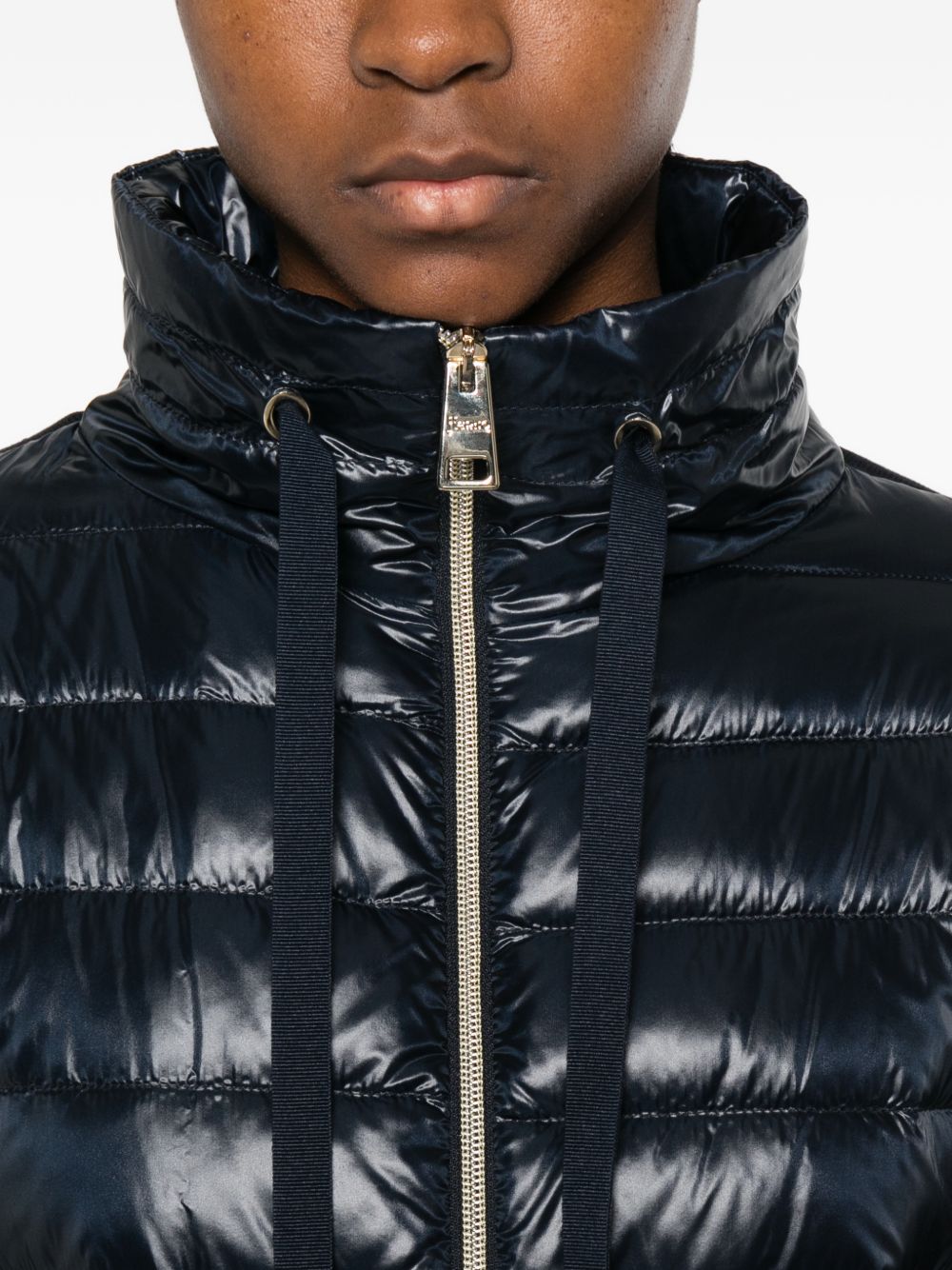 Herno Coats Blue Goose Feather