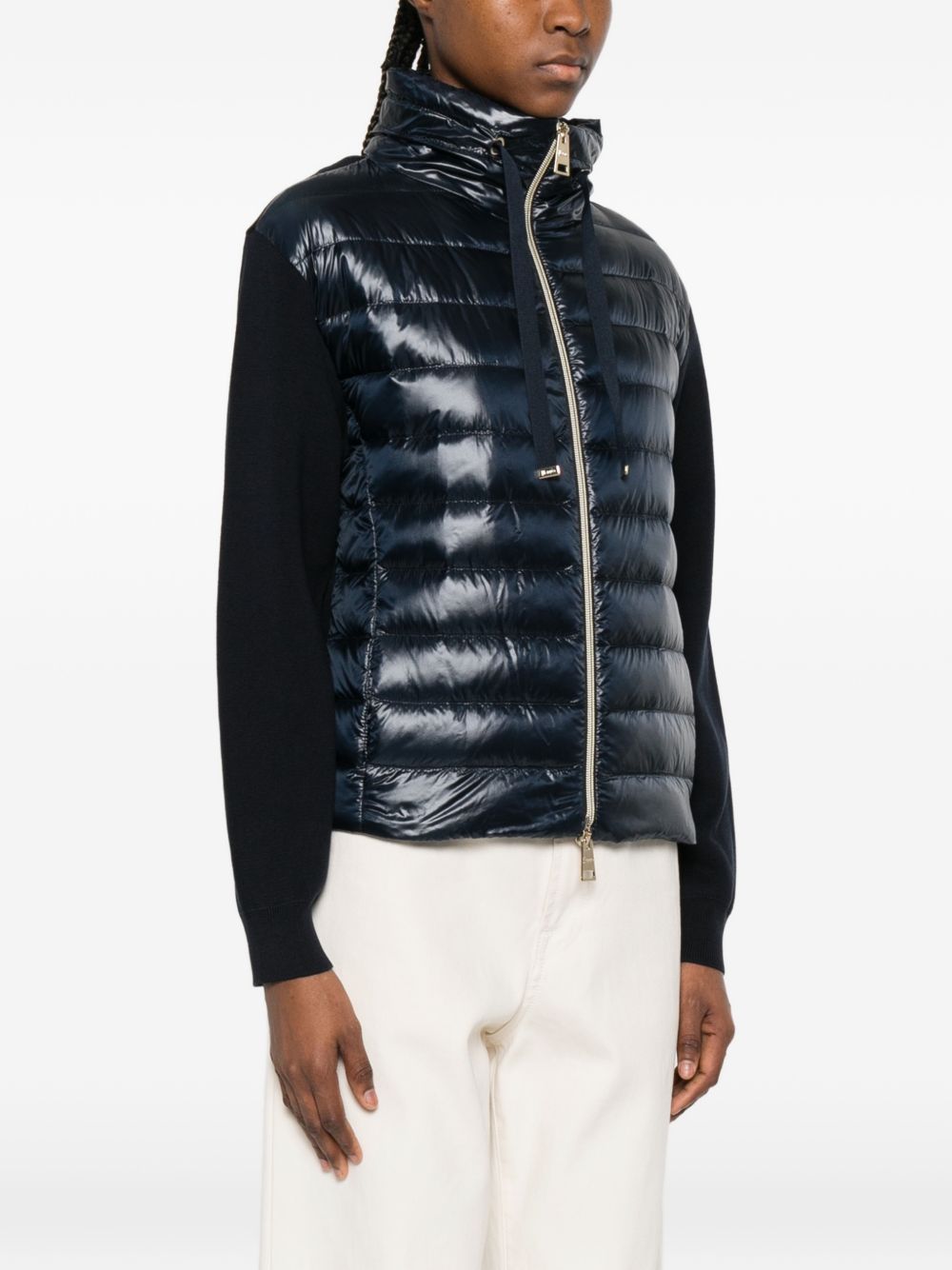 Herno Coats Blue Goose Feather