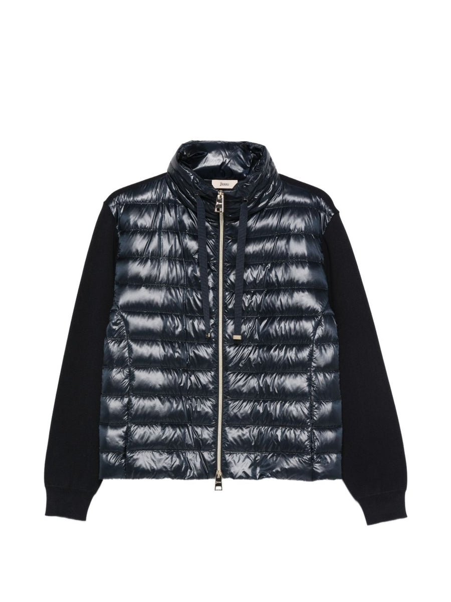 Herno Cotton and nylon down jacket