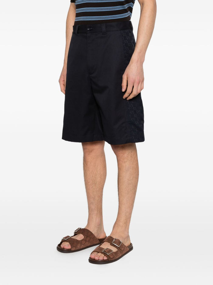 Gucci Shorts Blue Cotton