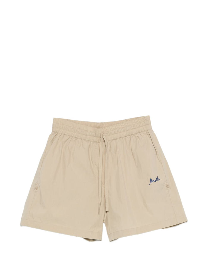 Parosh Shorts Beige Polyamide