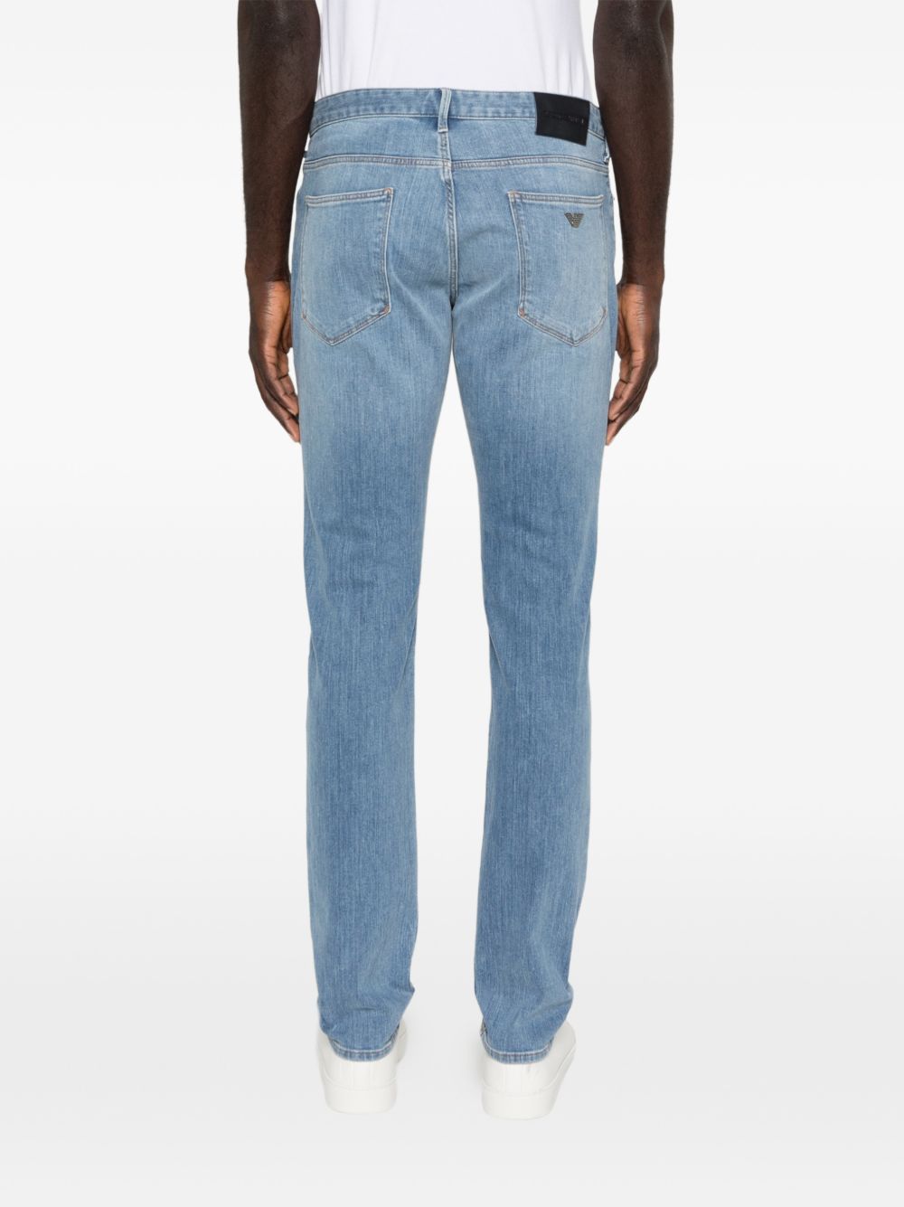 Emporio Armani Jeans Clear Blue Elastane