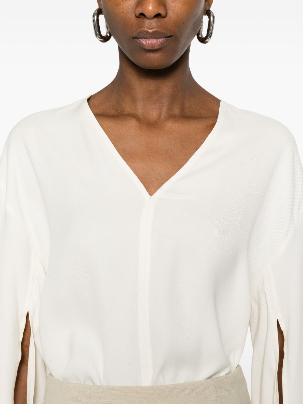 TOTEME MAIN Sweaters White Viscose