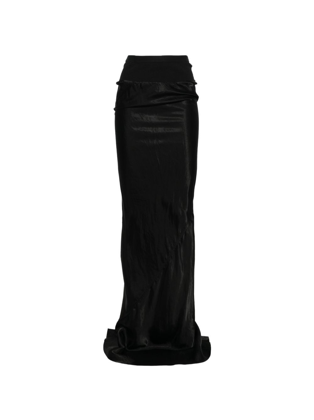 Rick Owens Skirts Black Cupro