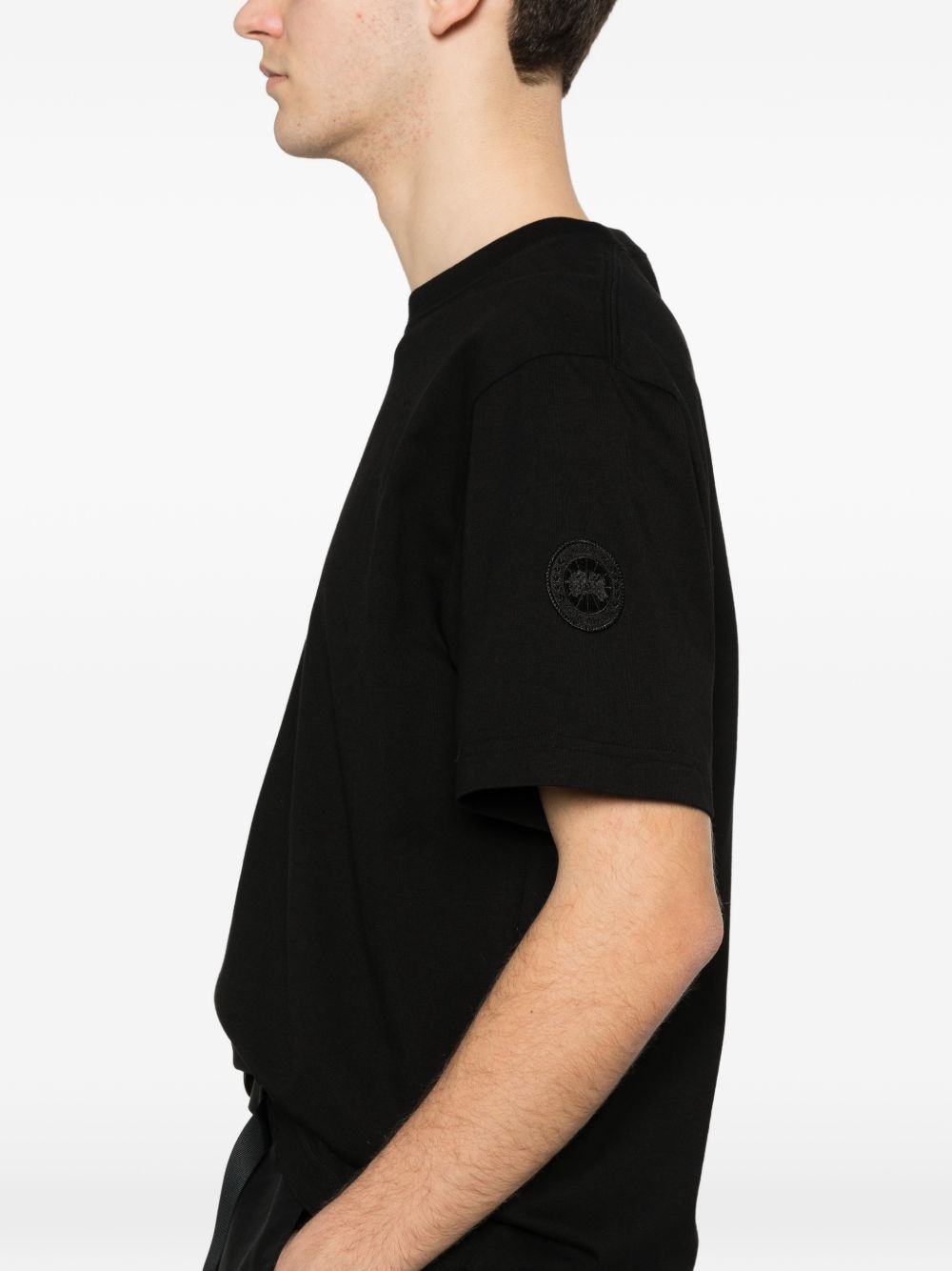 Canada Goose T-Shirts And Polos Black Cotton