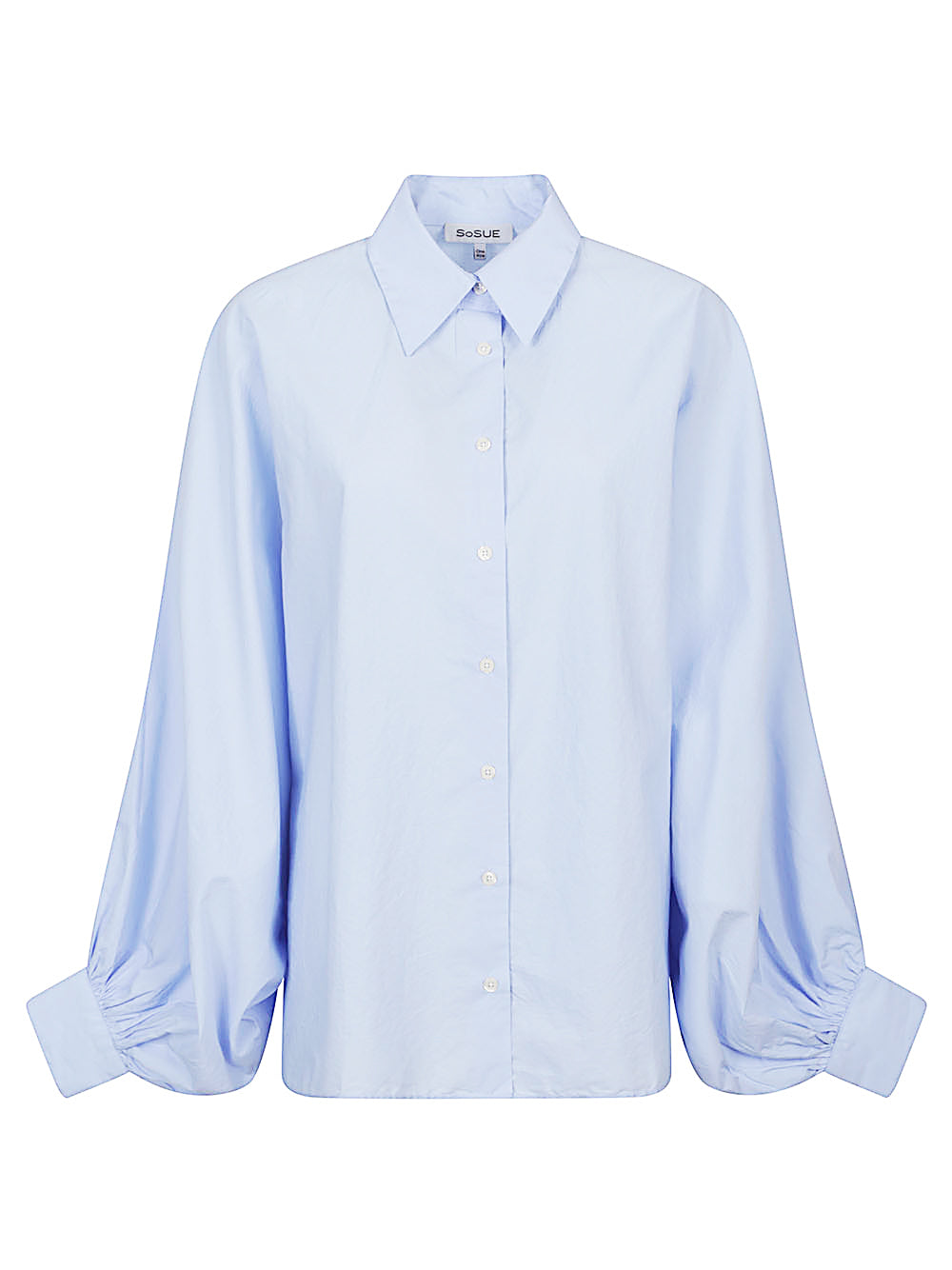 SOSUE Shirts Clear Blue Cotton