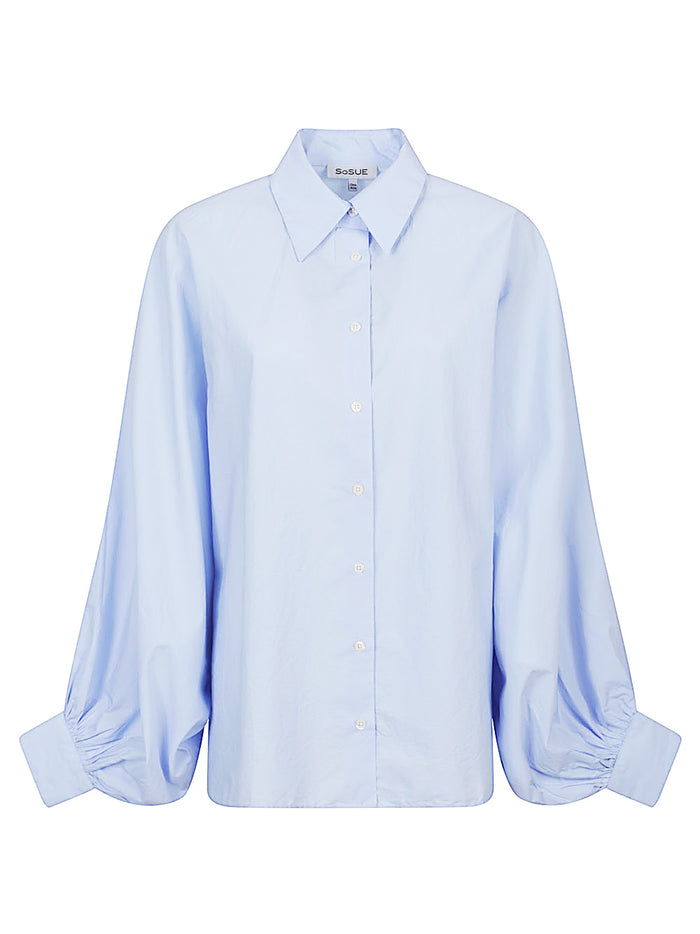 SOSUE Shirts Clear Blue Cotton