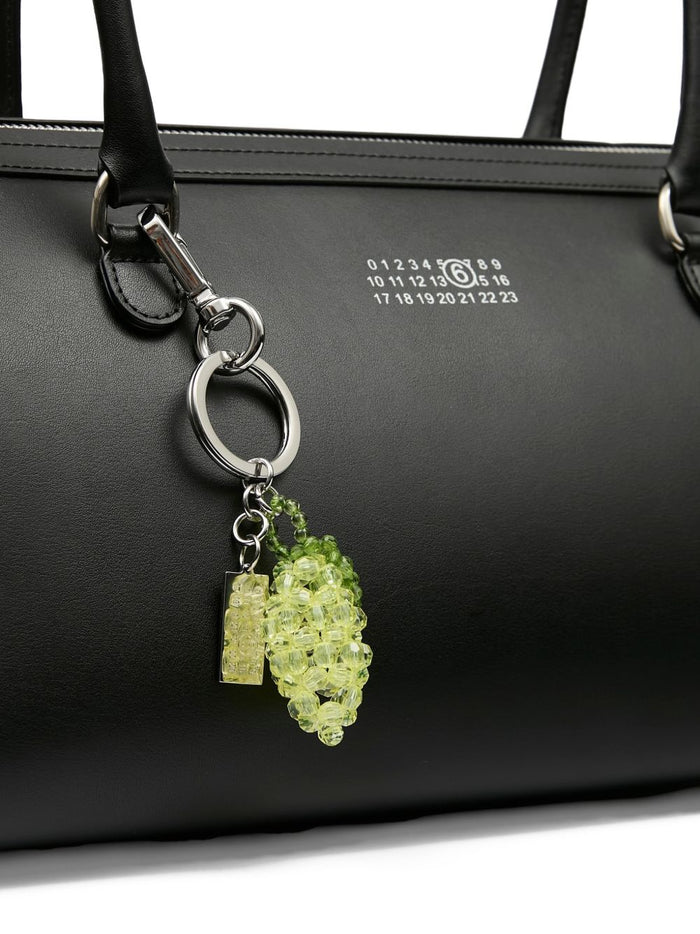 MM6 Maison Margiela Keychains Silver Plastic