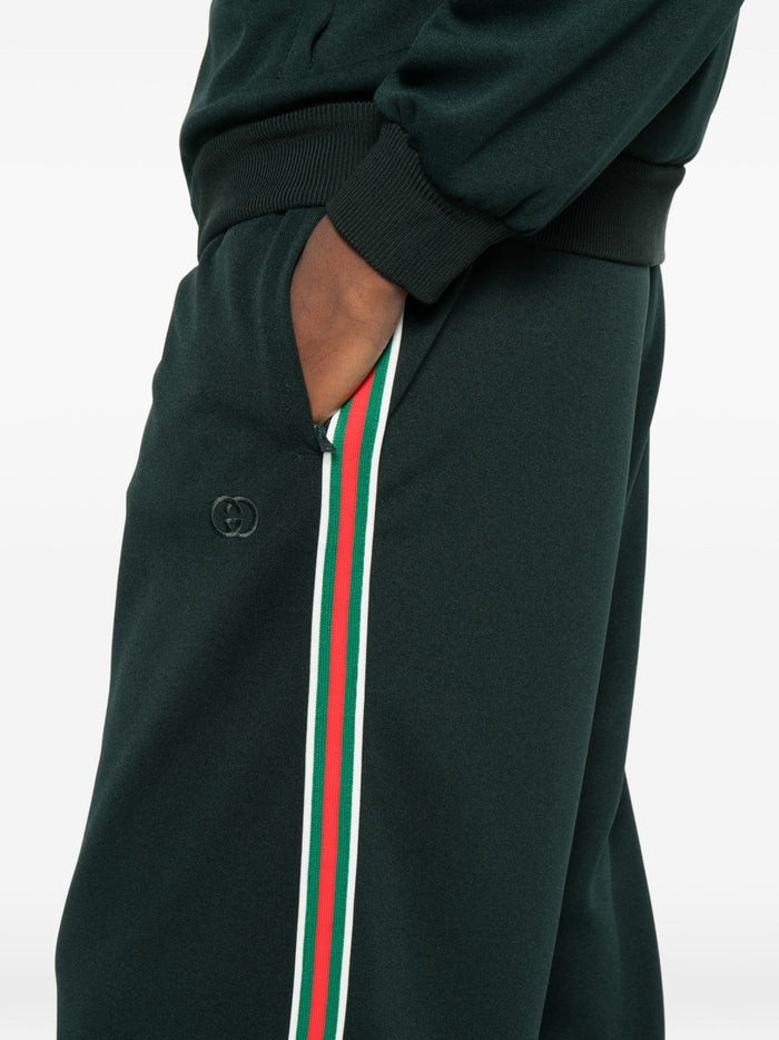 Gucci Trousers Green Polyester
