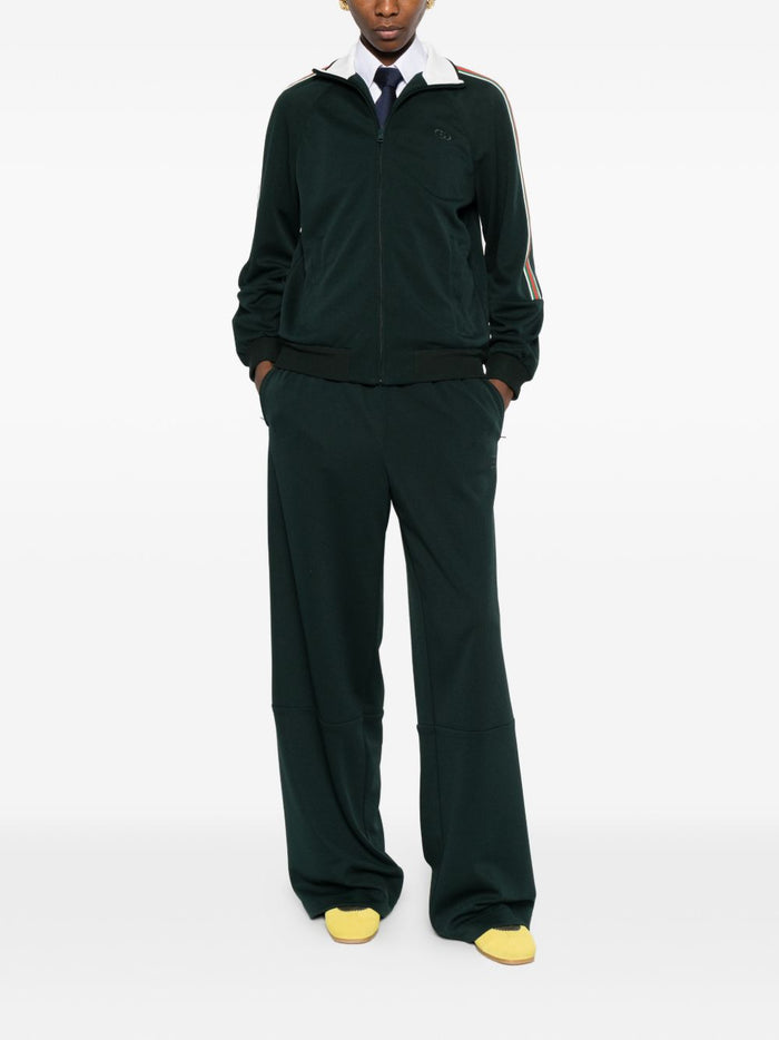 Gucci Trousers Green Polyester