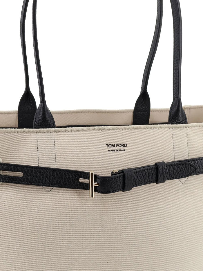 Tom Ford Bags Beige Microfibre
